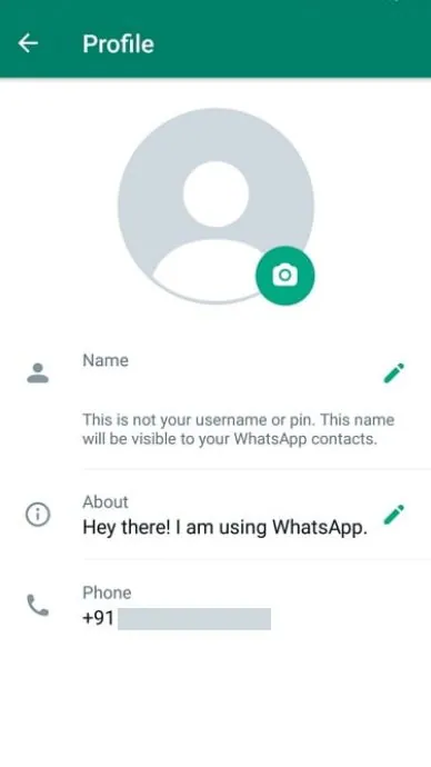 How To Keep Empty Blank Name On WhatsApp